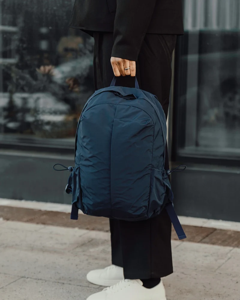 Sac à dos ordinateur nylon recyclé KENTO URBAN à personnaliser