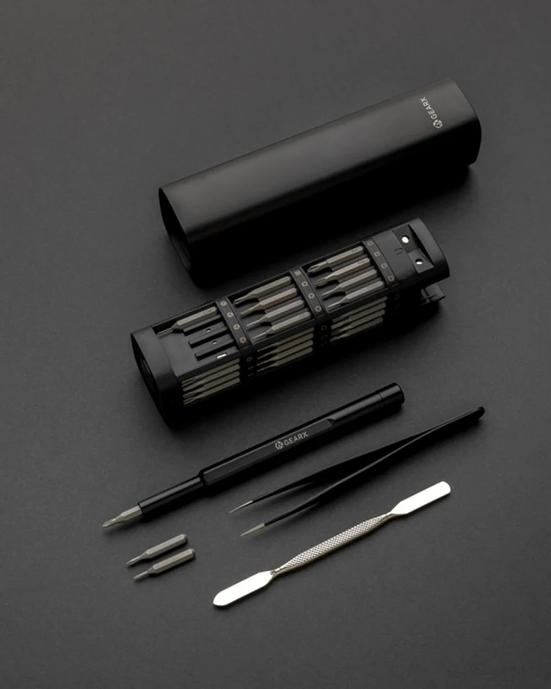 Set d'outils en aluminium recyclé 46 pcs à personnaliser