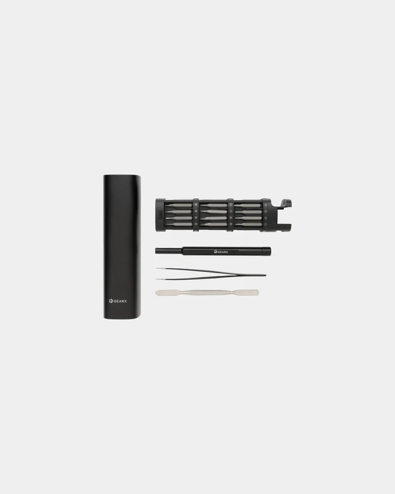 Set d'outils en aluminium recyclé 46 pcs à personnaliser