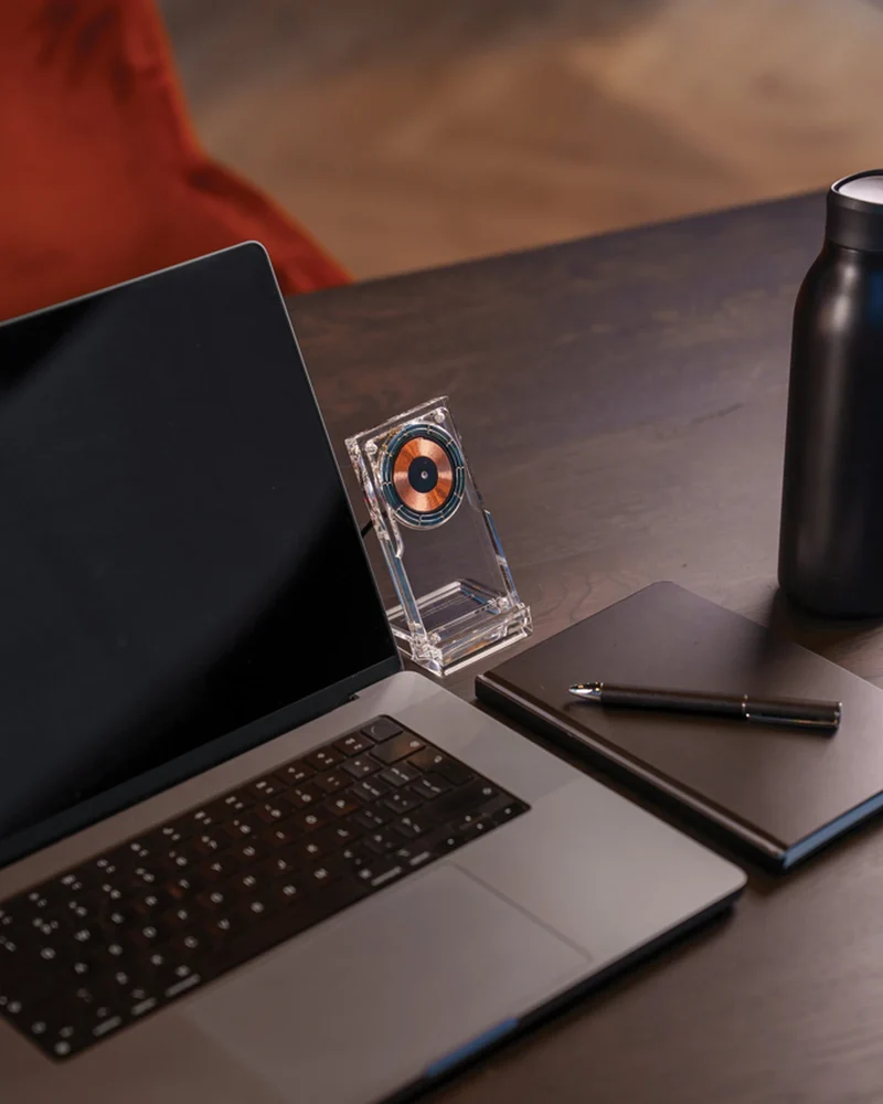 Support magnétique de recharge sans fil 15W à personnaliser