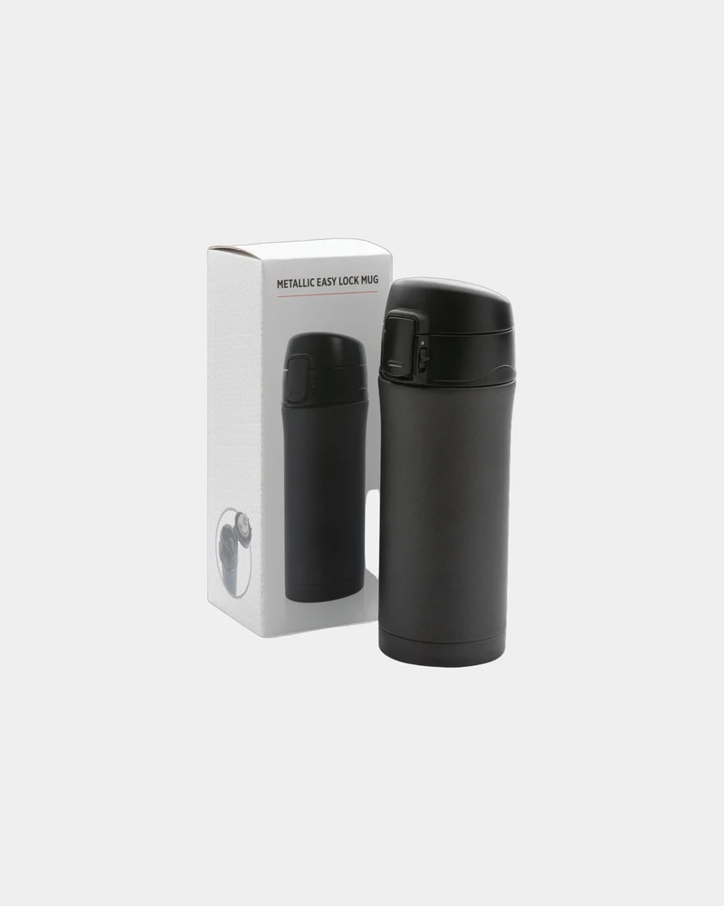 Mug acier inoxydable 300ml à verrouillage facile à personnaliser