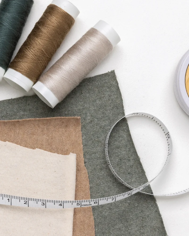 Mètre ruban en plastique recyclé à personnaliser