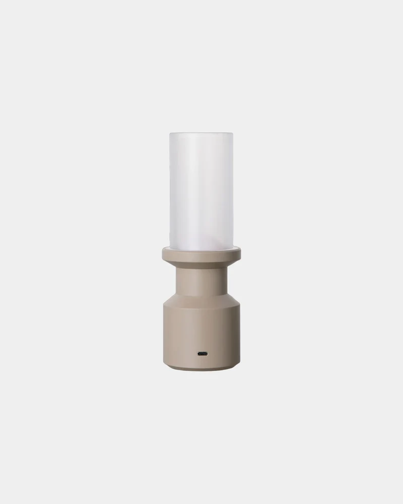 Lampe de table ABS recyclé Vinga Niori à personnaliser