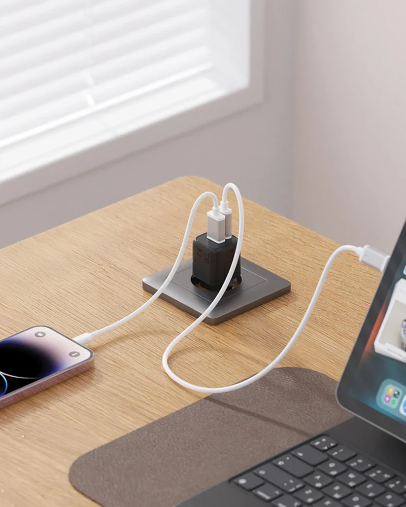 Chargeur 20W GaN en plastique RCS Urban Vitamin Monterey à personnaliser
