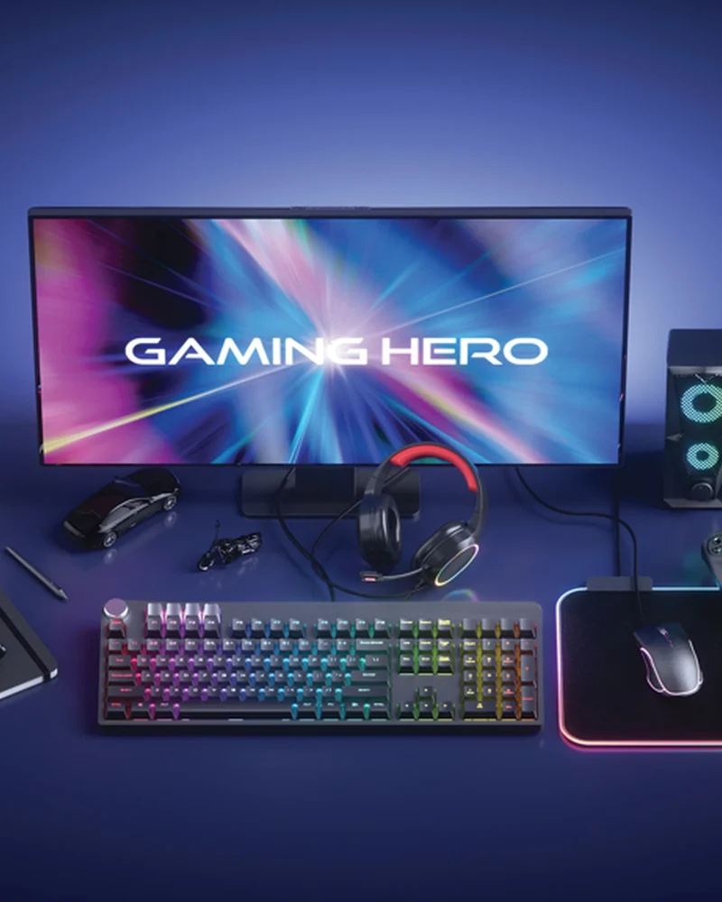 Souris gaming RGB ergonomique à personnaliser