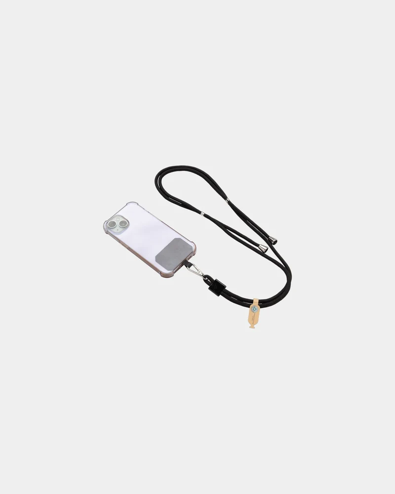 Tour de cou téléphone réglable en rPET CarryLoop à personnaliser