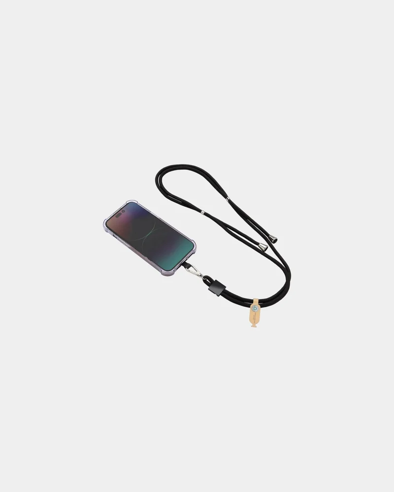 Tour de cou téléphone réglable en rPET CarryLoop à personnaliser