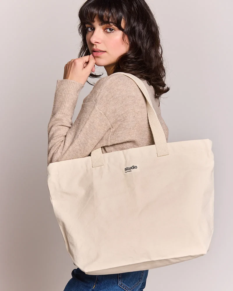 Sac de voyage coton bio Studio by Hindbag Hortense à personnaliser