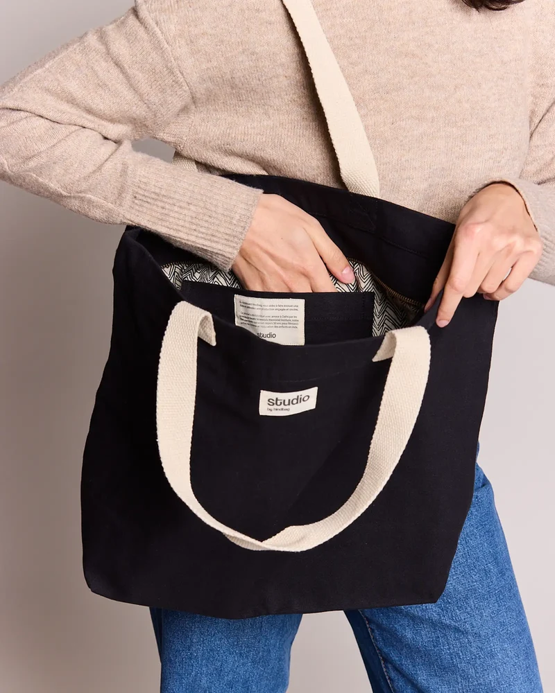 Sac de voyage coton bio Studio by Hindbag Hortense à personnaliser