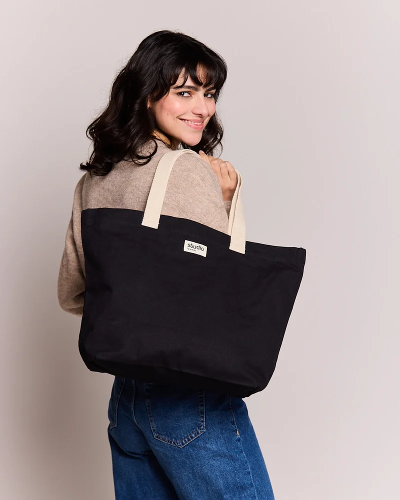 Sac de voyage coton bio Studio by Hindbag Hortense à personnaliser