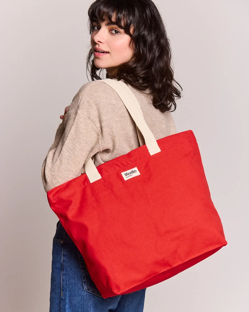 Sac de voyage coton bio Studio by Hindbag Hortense à personnaliser
