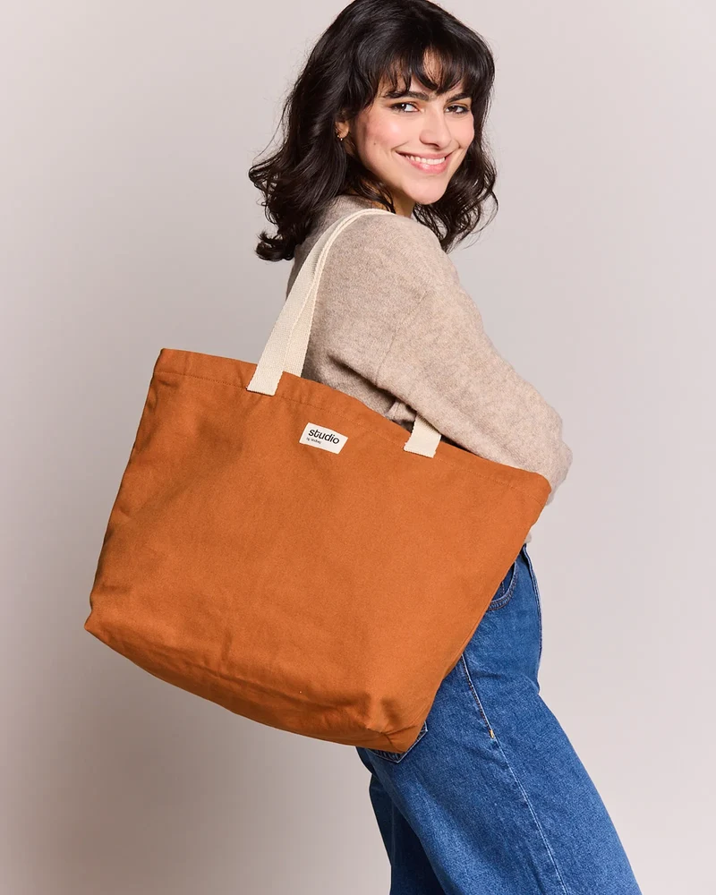 Sac de voyage coton bio Studio by Hindbag Hortense à personnaliser