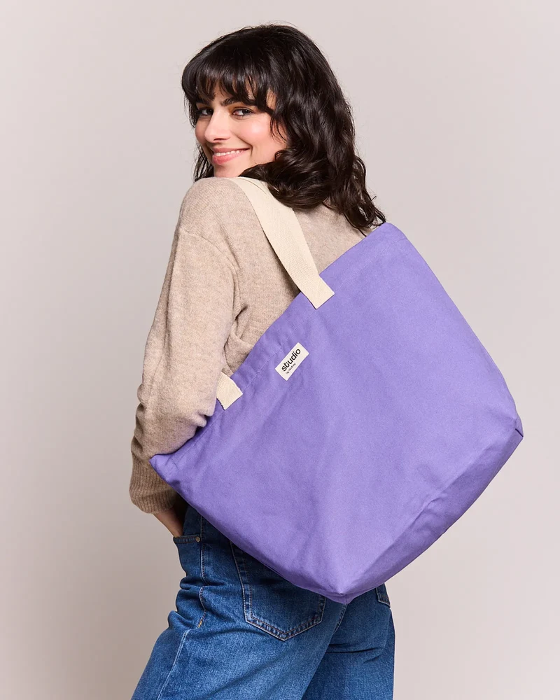 Sac de voyage coton bio Studio by Hindbag Hortense à personnaliser