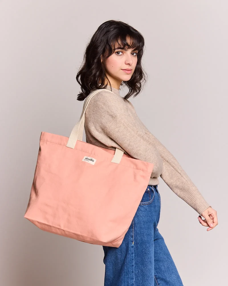 Sac de voyage coton bio Studio by Hindbag Hortense à personnaliser