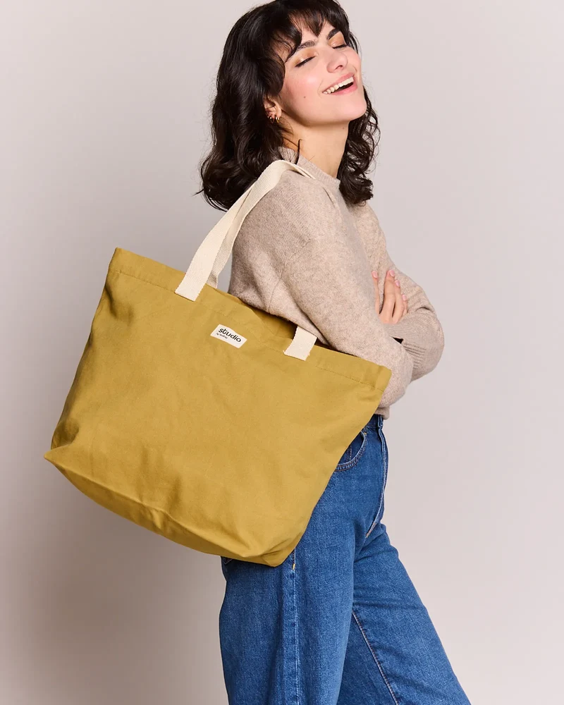 Sac de voyage coton bio Studio by Hindbag Hortense à personnaliser