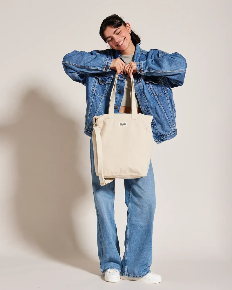 Sac cabas coton bio Studio by Hindbag Evan à personnaliser