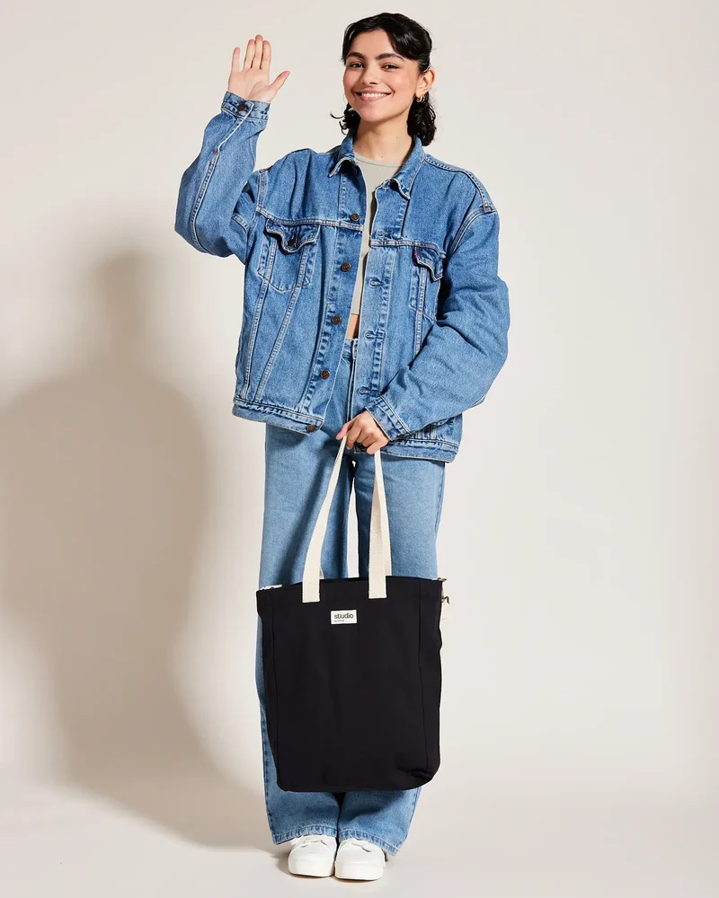Sac cabas coton bio Studio by Hindbag Evan à personnaliser