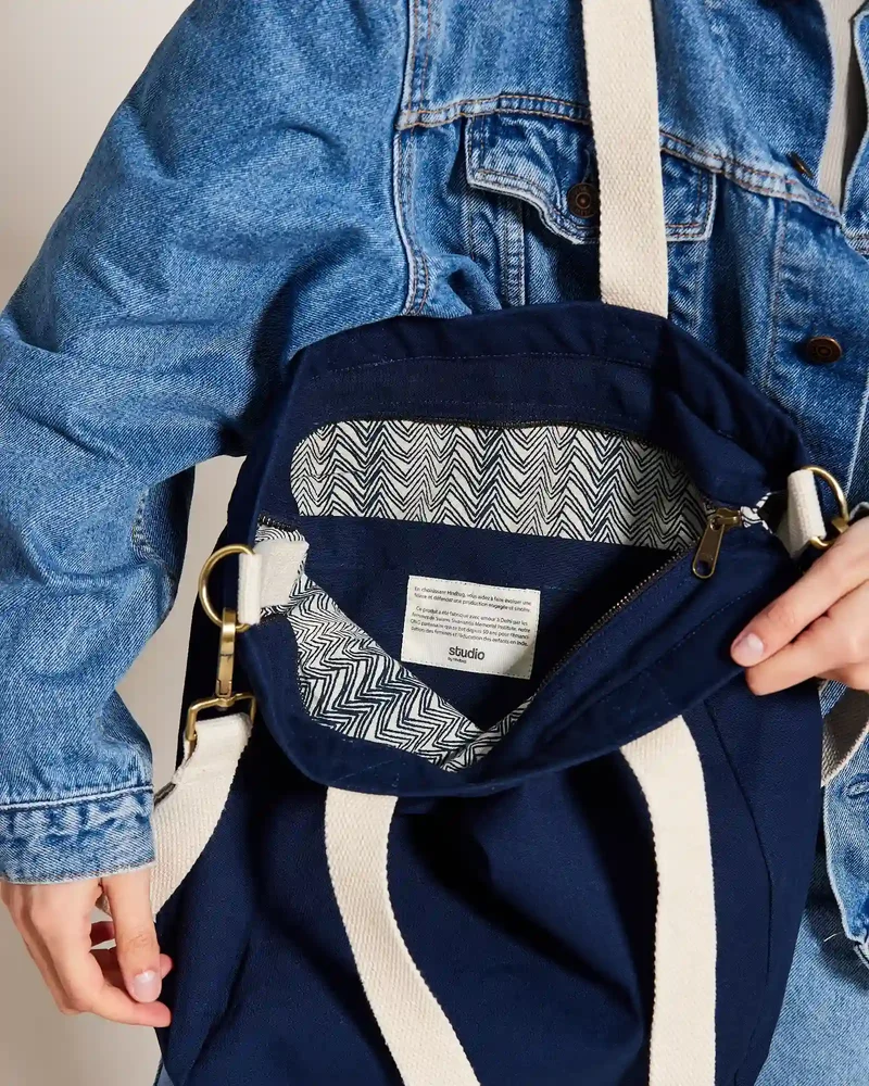 Sac cabas coton bio Studio by Hindbag Evan à personnaliser