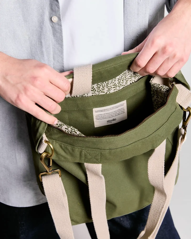 Sac cabas coton bio Studio by Hindbag Evan à personnaliser