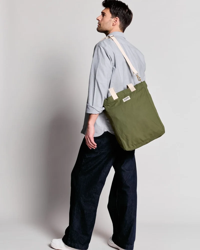 Sac cabas coton bio Studio by Hindbag Evan à personnaliser