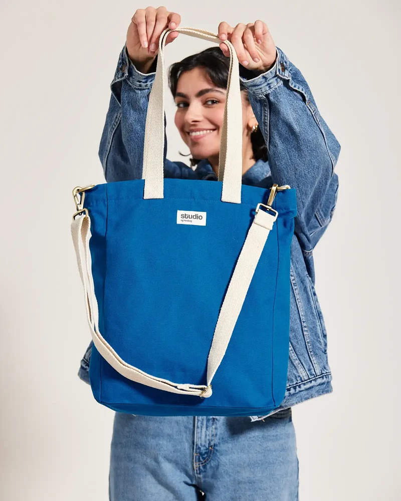 Sac cabas coton bio Studio by Hindbag Evan à personnaliser