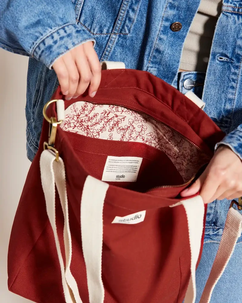 Sac cabas coton bio Studio by Hindbag Evan à personnaliser