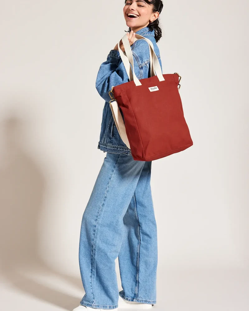 Sac cabas coton bio Studio by Hindbag Evan à personnaliser