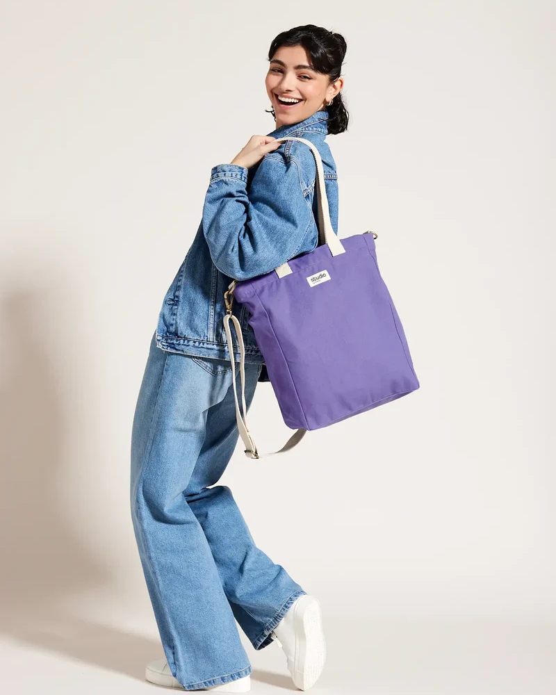 Sac cabas coton bio Studio by Hindbag Evan à personnaliser