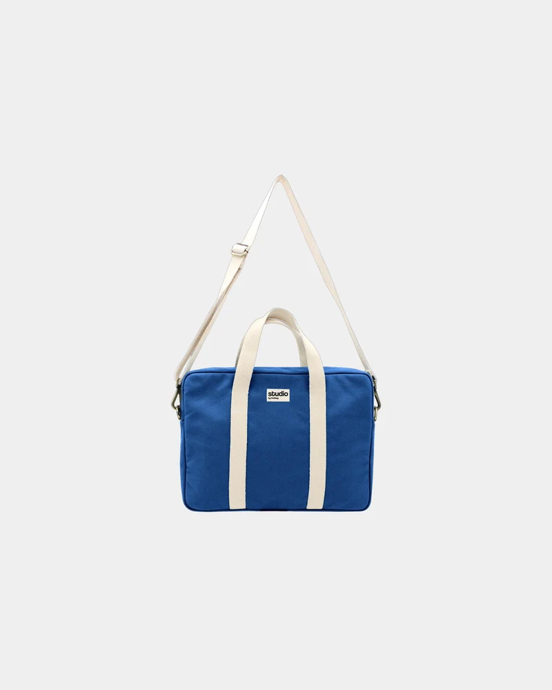 Sac ordinateur coton bio Studio by Hindbag Luis à personnaliser