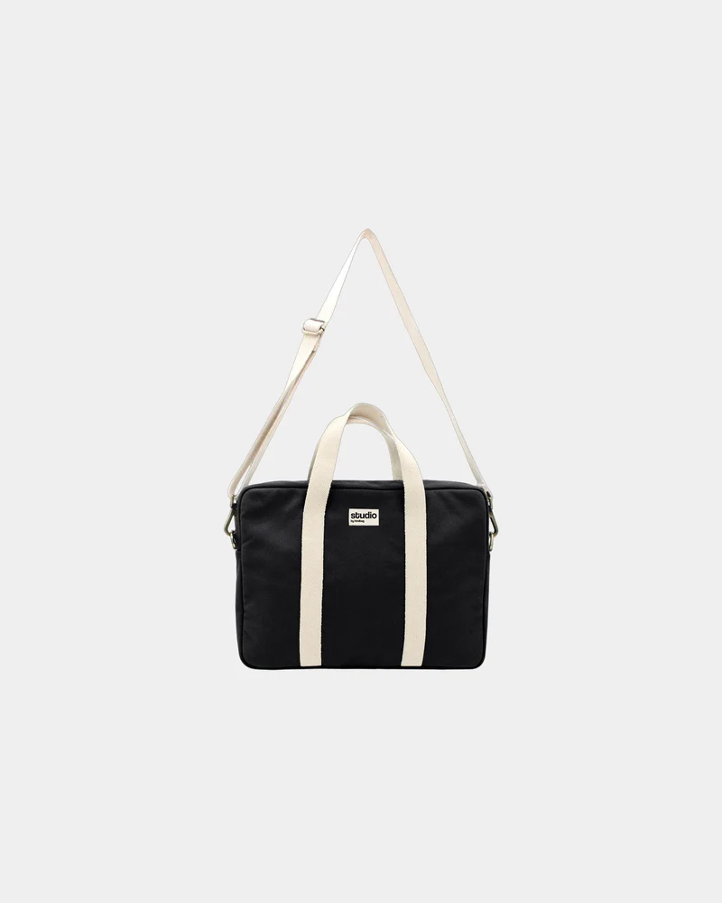 Sac ordinateur coton bio Studio by Hindbag Luis à personnaliser