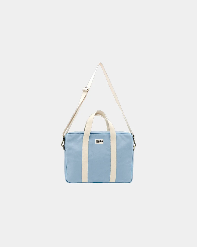Sac ordinateur coton bio Studio by Hindbag Luis à personnaliser