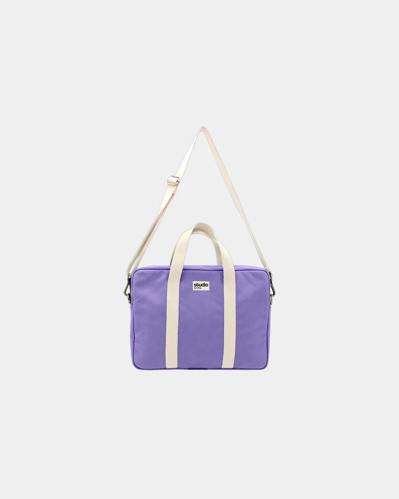 Sac ordinateur coton bio Studio by Hindbag Luis à personnaliser