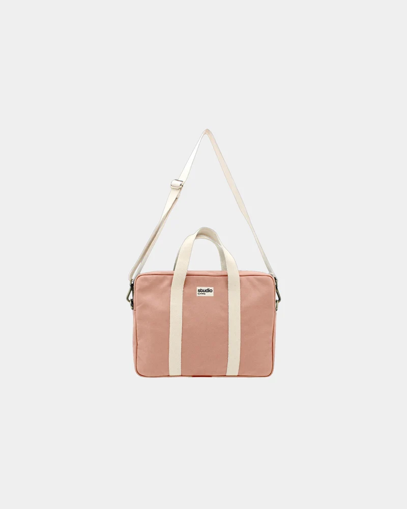 Sac ordinateur coton bio Studio by Hindbag Luis à personnaliser