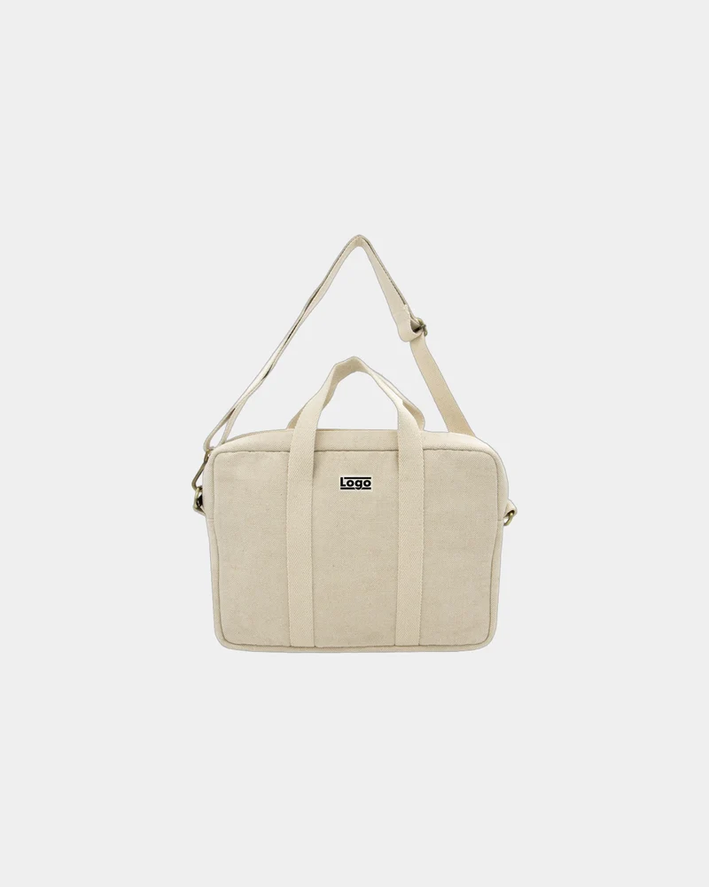 Sac ordinateur coton bio Studio by Hindbag Luis à personnaliser