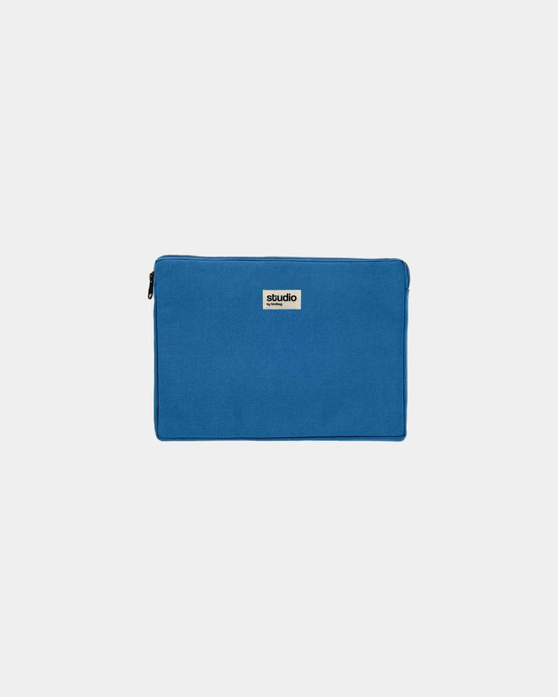 Housse ordinateur coton bio Hindbag Léo 13" à personnaliser