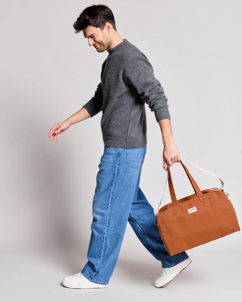 Sac de sport coton bio Studio by Hindbag Hugo à personnaliser