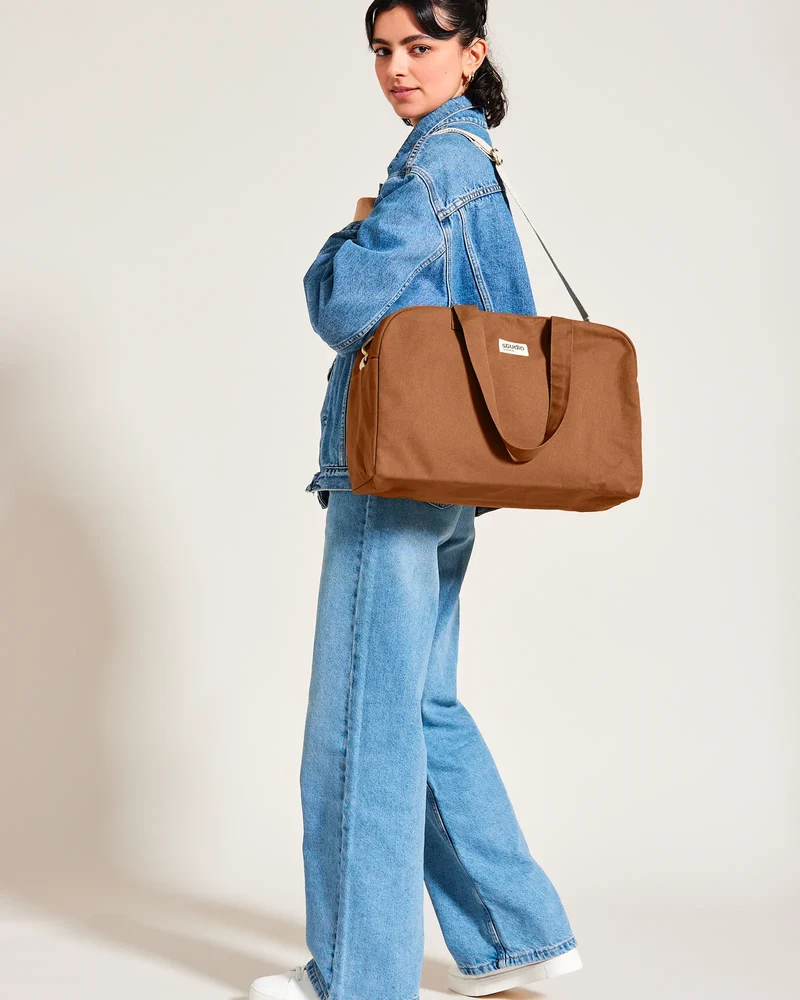 Sac de sport coton bio Studio by Hindbag Hugo à personnaliser