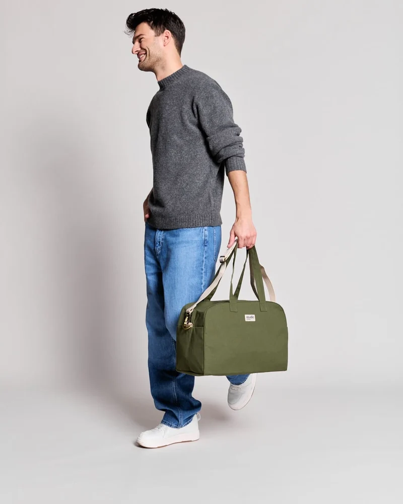 Sac de sport coton bio Studio by Hindbag Hugo à personnaliser