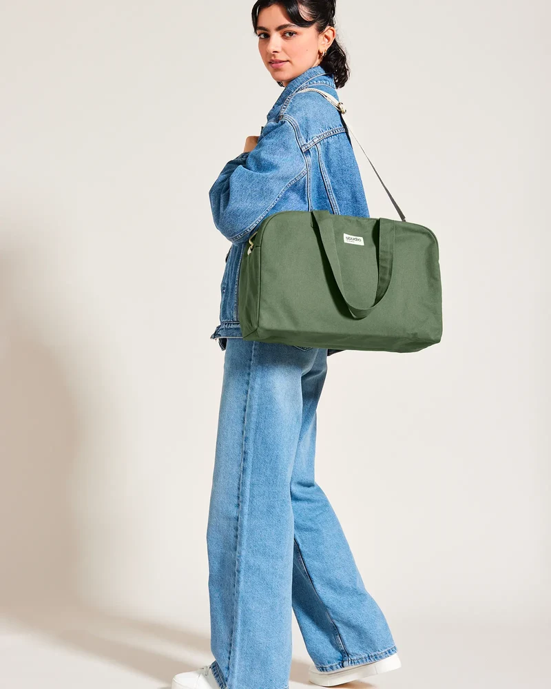 Sac de sport coton bio Studio by Hindbag Hugo à personnaliser
