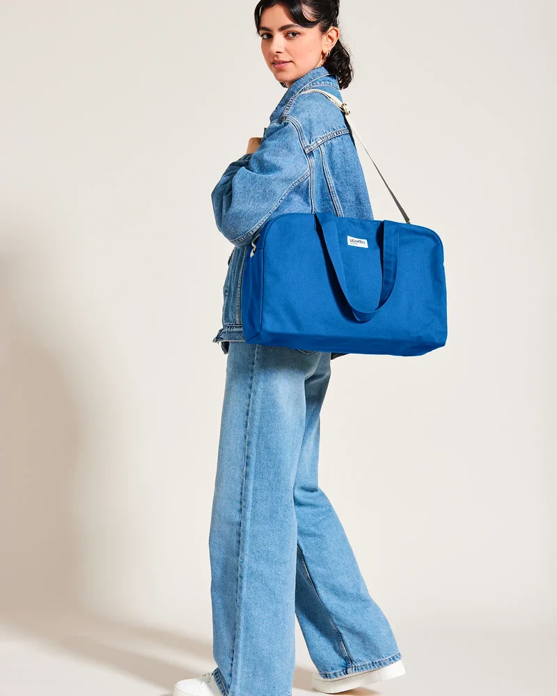 Sac de sport coton bio Studio by Hindbag Hugo à personnaliser