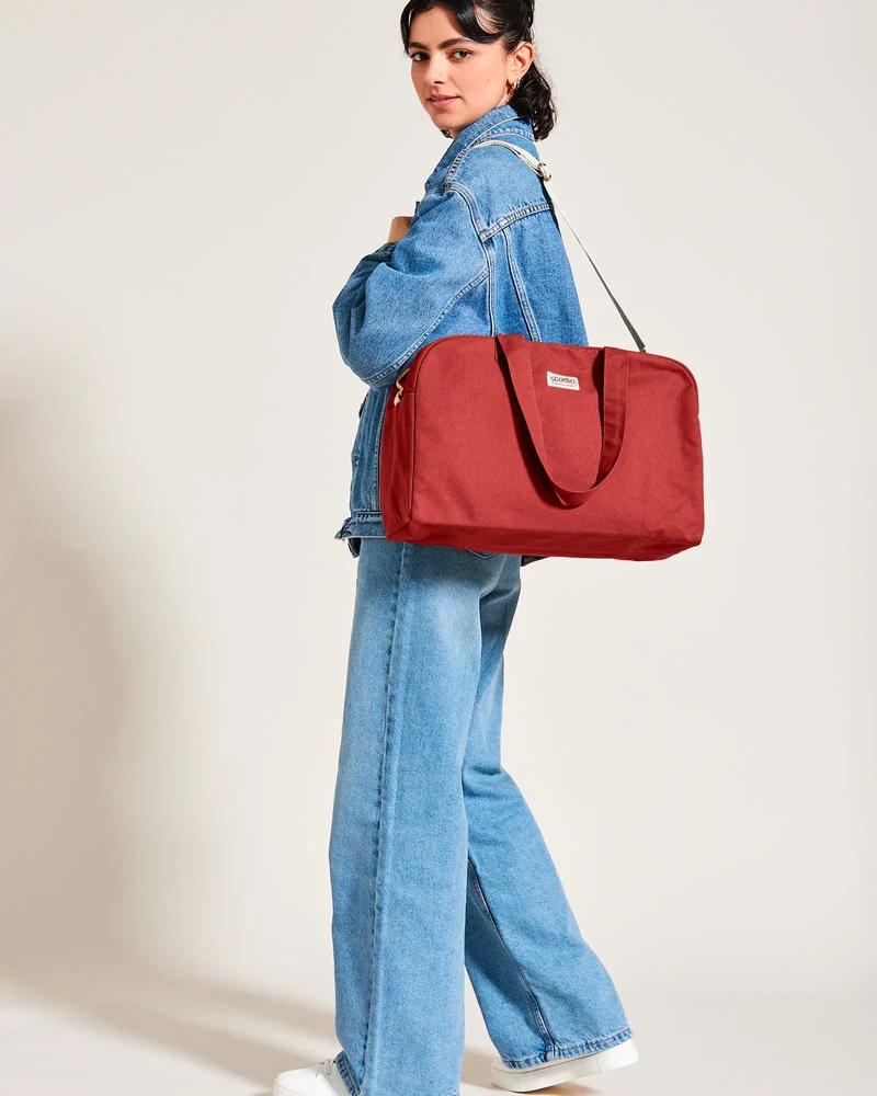 Sac de sport coton bio Studio by Hindbag Hugo à personnaliser