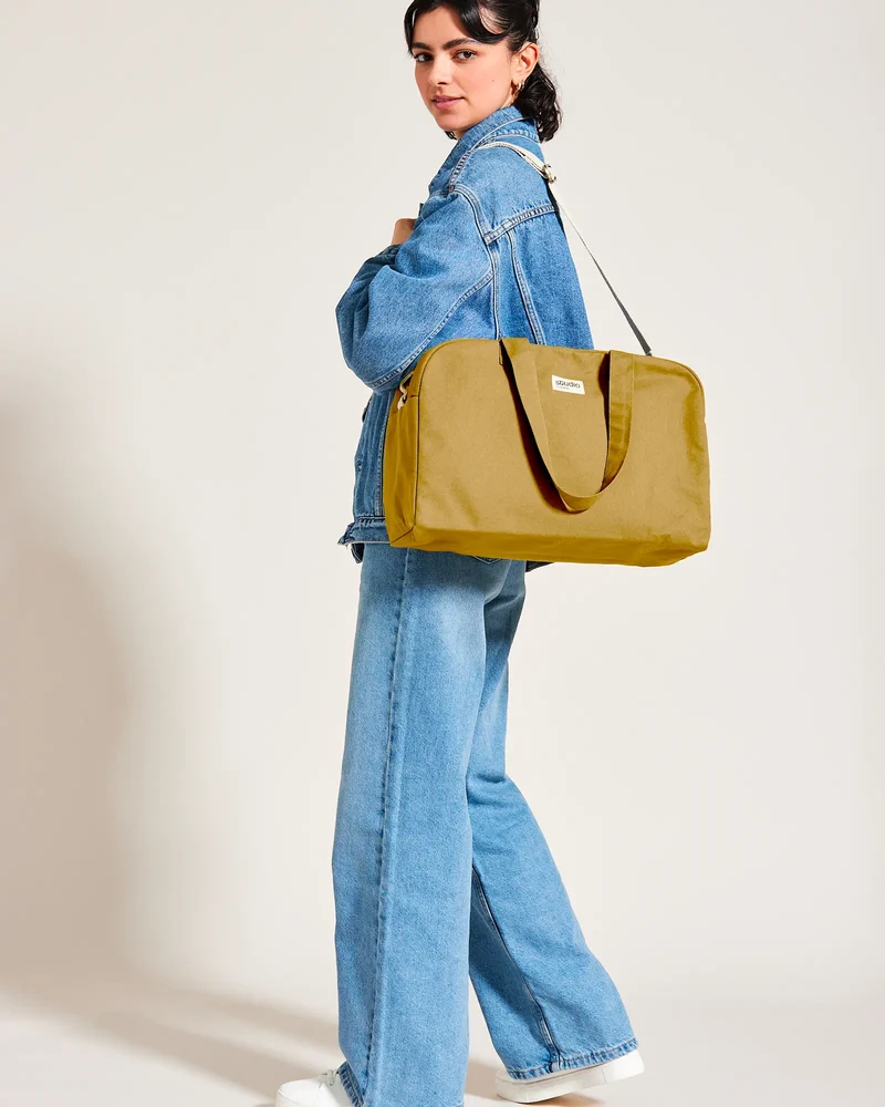 Sac de sport coton bio Studio by Hindbag Hugo à personnaliser