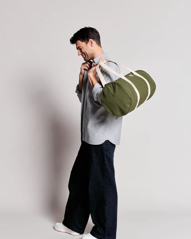 Sac polochon coton bio Studio by Hindbag Sam à personnaliser