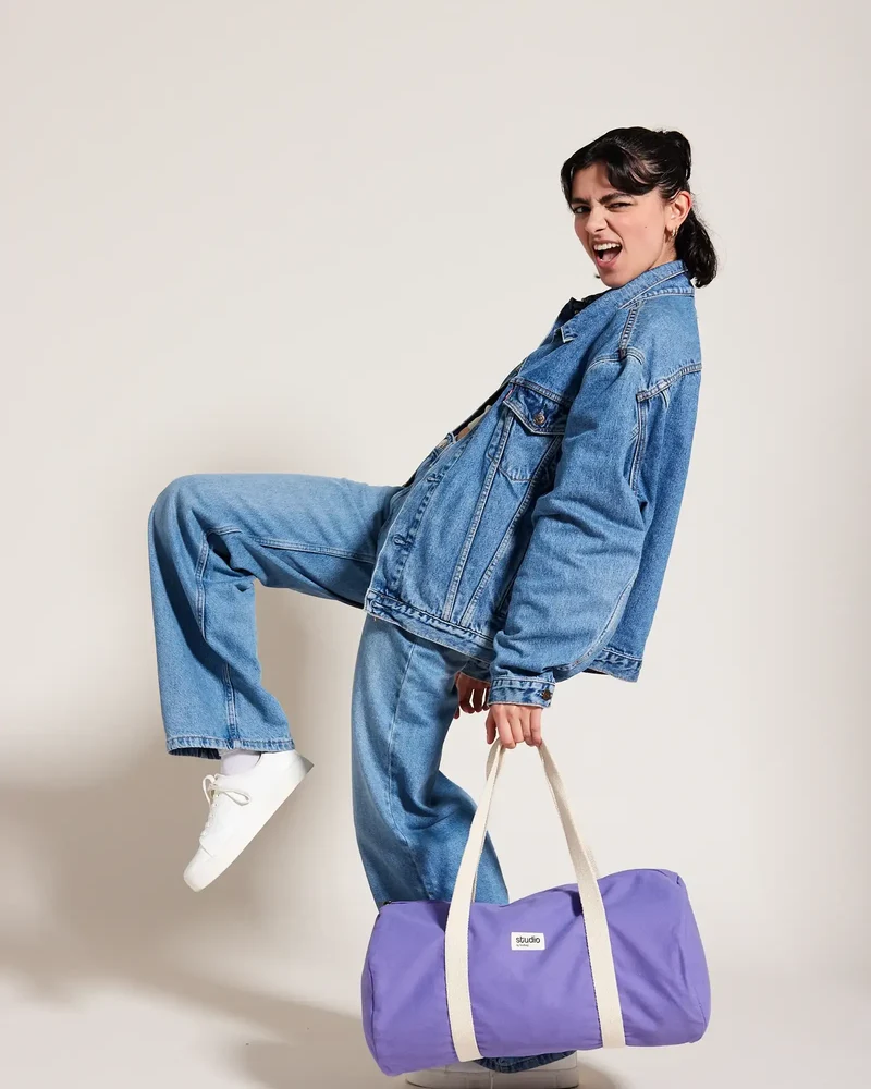 Sac polochon coton bio Studio by Hindbag Sam à personnaliser
