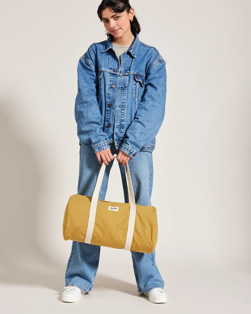 Sac polochon coton bio Studio by Hindbag Sam à personnaliser