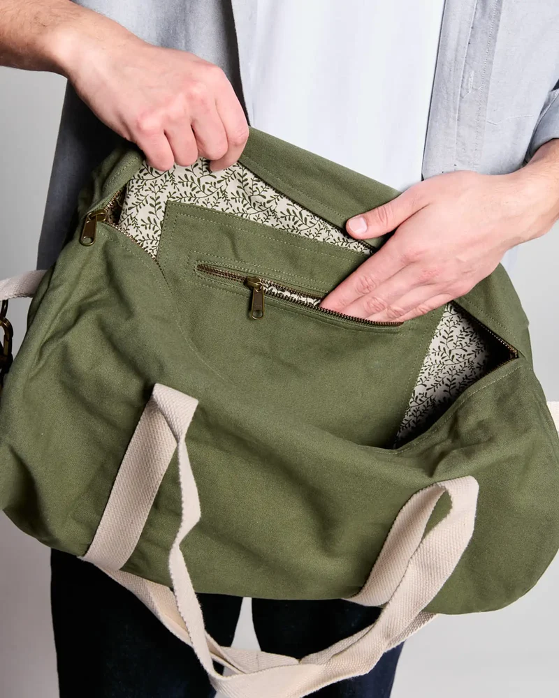 Sac polochon coton bio Studio by Hindbag Sam à personnaliser