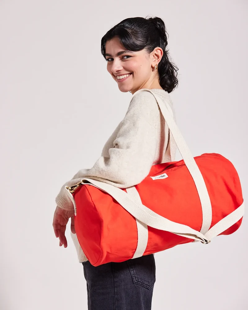 Sac polochon coton bio Studio by Hindbag Sam à personnaliser