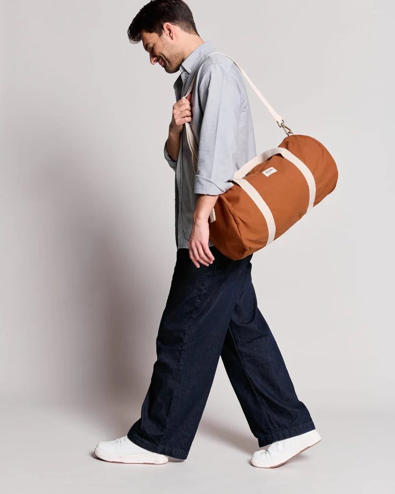 Sac polochon coton bio Studio by Hindbag Sam à personnaliser