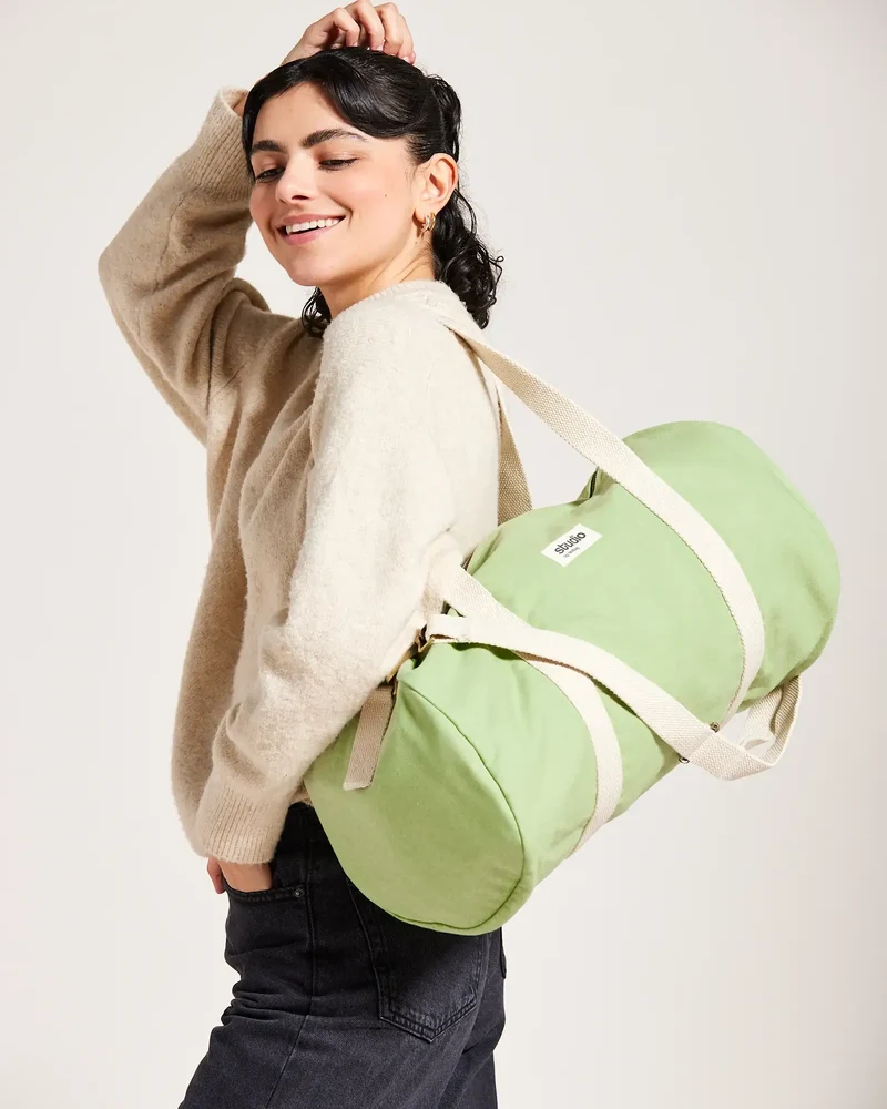 Sac polochon coton bio Studio by Hindbag Sam à personnaliser