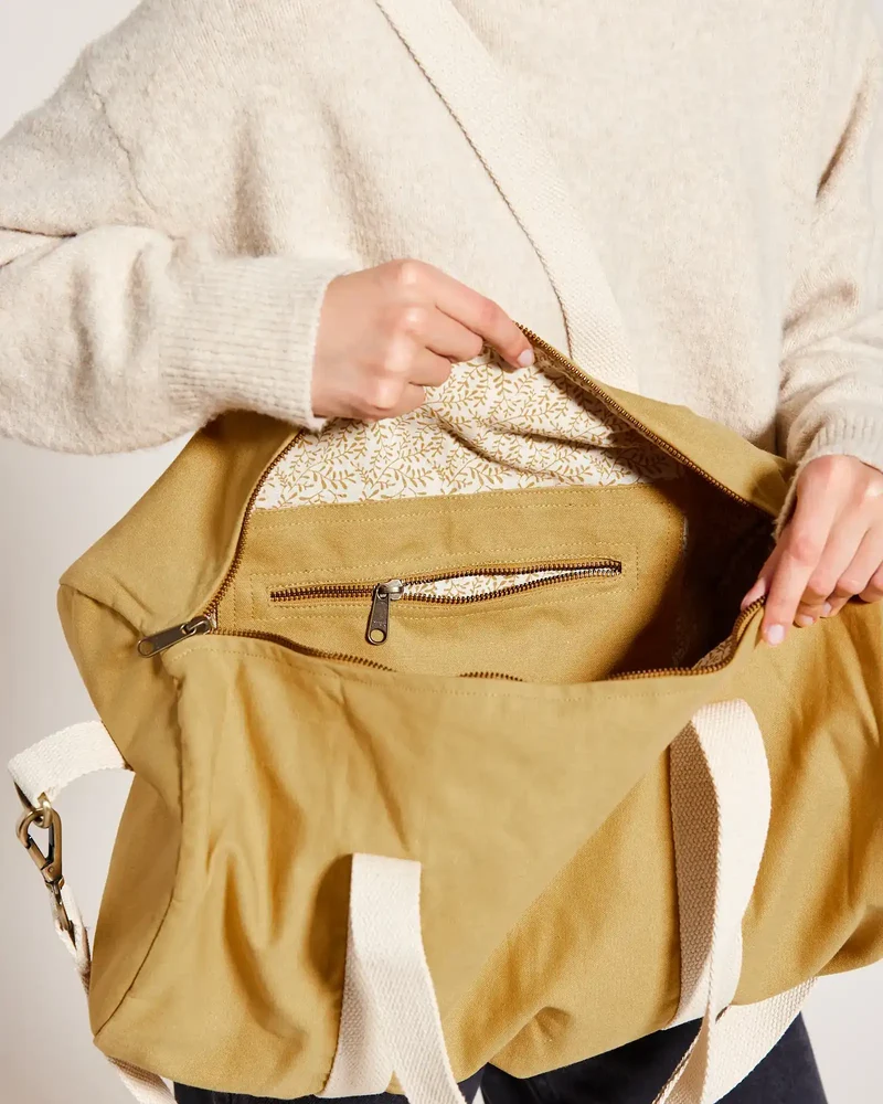 Sac polochon coton bio Studio by Hindbag Sam à personnaliser
